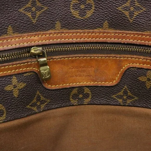 LOUIS VUITTON Monogram Sac Shopping Tote Bag LV Auth - Picture 3 of 16